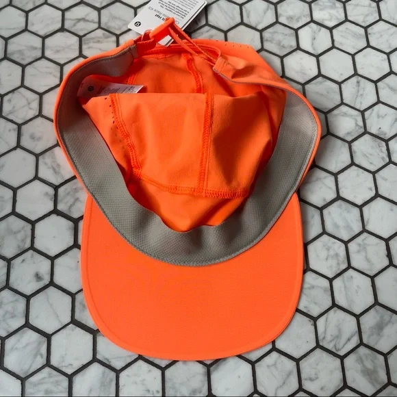 Lululemon Race Kit Hat Reflective Orange Size Large/XL - Picture 5 of 11